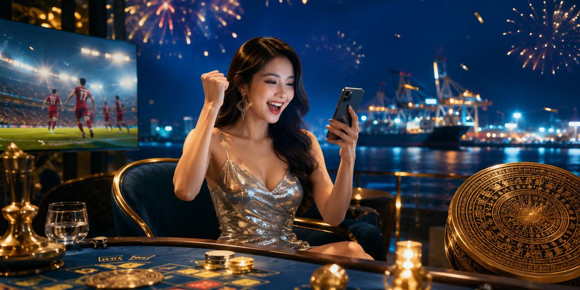 Không khí sòng bài và cá cược trực tuyến sôi động tại Việt Nam về đêm